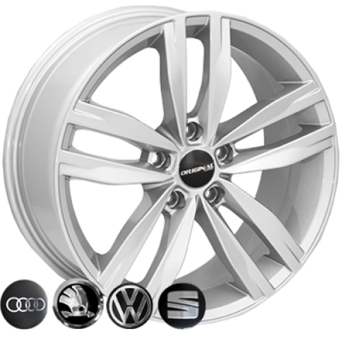 Allante 5037 W7 R16 PCD5x112 ET35 DIA57.1 silver
